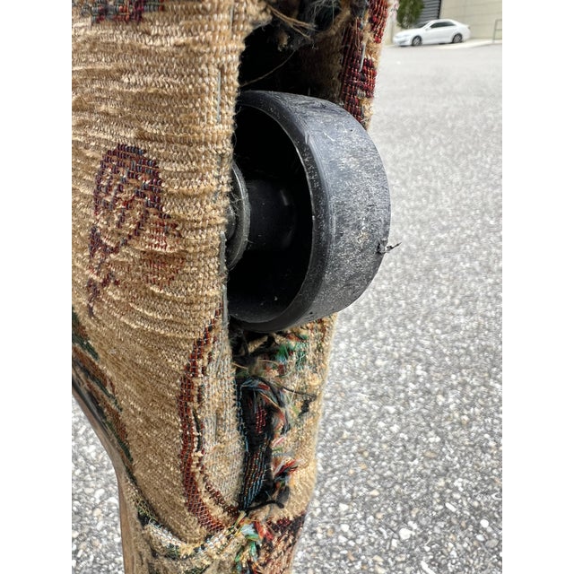 Tan Sculptural Chairs in the Manor of Vladimir Kagan - Set of 6 For Sale - Image 8 of 12