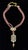 Heidi Daus signed Art Deco style necklace, multi strand, with lavender crystal beads. HD exclusively uses high end...