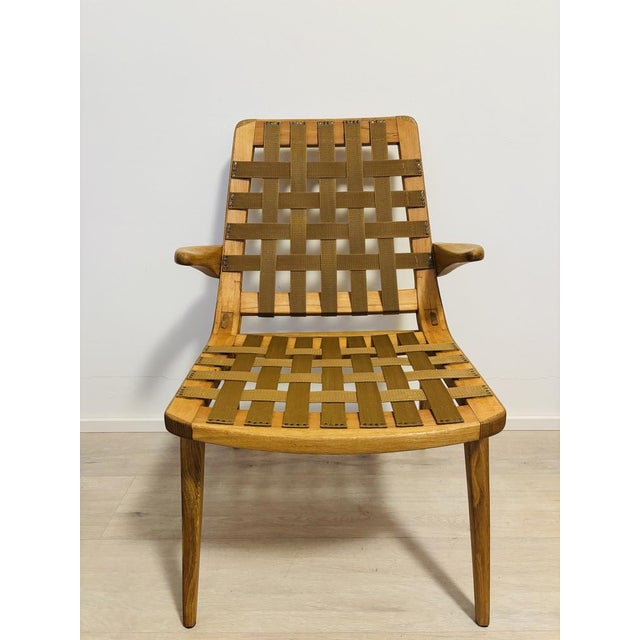 Vintage Lounge Armchair attributed to Jan Vaněk, Former Czechoslovakia ,1960s, in Restored conditions. Designed 1960 to...