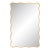 Regina Andrew Candice Wavy Scallop Mirror, Rectangle For Sale