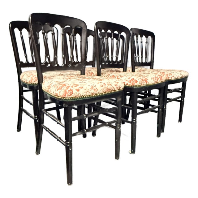 Set of 6 Gucci Herbarium Dining Chairs For Sale