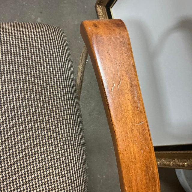 Vintage Drexel Maple and Wrought Iron Dining Table & Chairs - 5 PCS Set For Sale - Image 16 of 18