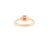 Gold Modern Ruby Ring Size 7 For Sale - Image 8 of 9