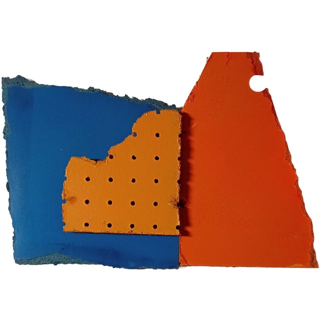 Contemporary Abstract Aerosol on Assembled Masonite (Isorel) "Untitled 199" by Andre Debono For Sale - Image 4 of 7