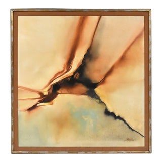 Mid 20th Century Abstract Painting by Robert Tudor For Sale