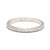 Ring Size 5.5 Rise Off Of Finger: 1.3 mm Width: 2 mm Weight: 1.7 dwts. / 2.6 grams Stamps: "Platinum" SKU: R4072 A Couple...