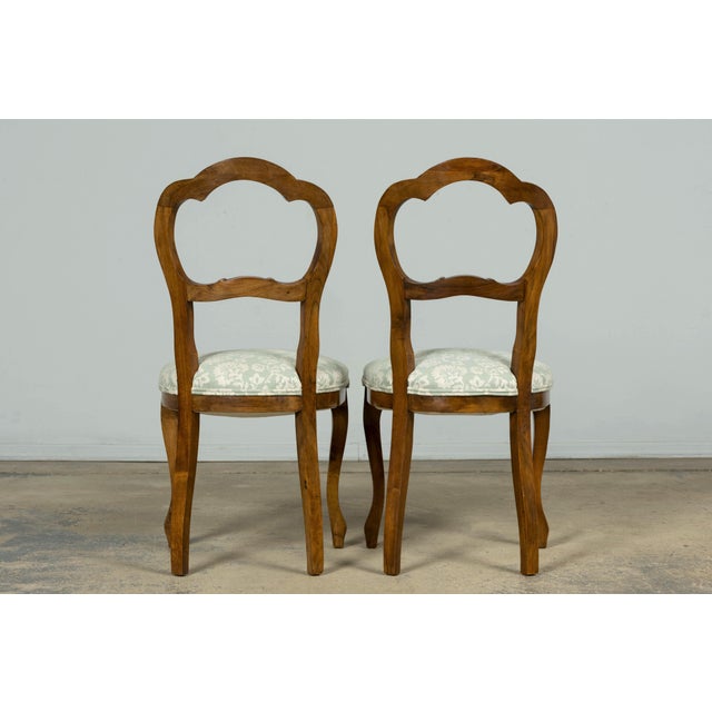 Set of 10 Antique French Louis Philippe Walnut Dining Chairs, Late 19th Century For Sale - Image 18 of 18