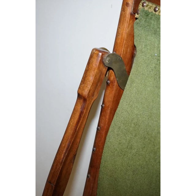 Set of Victorian Military Campaign Steamer Liner Folding Chairs For Sale - Image 16 of 17