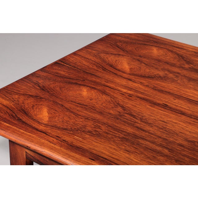 Capella Coffee Table in Wood by Illum Wikkelsø for Niels Eilersen, 1960s For Sale - Image 12 of 13