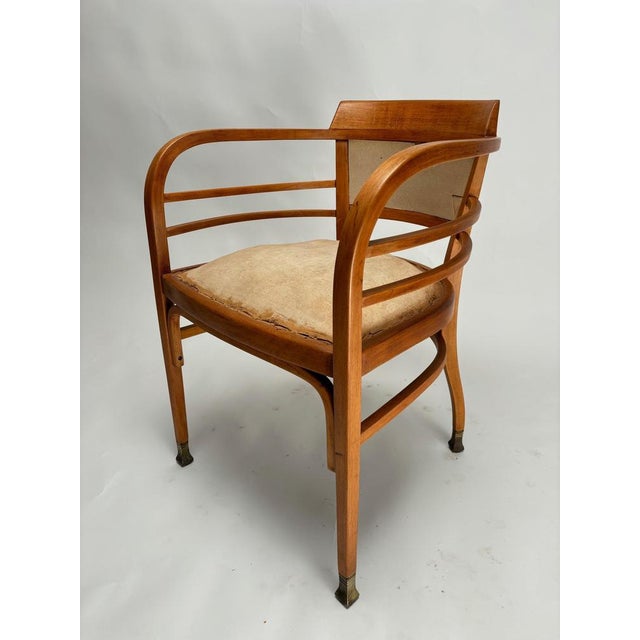 Set of Armchairs by Josef Maria Olbrich for Thonet, Austria, 1910s For Sale - Image 9 of 10