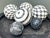 Mid 20th Century Vintage Geometric Assorted Spheres - Set of 6 For Sale - Image 5 of 12