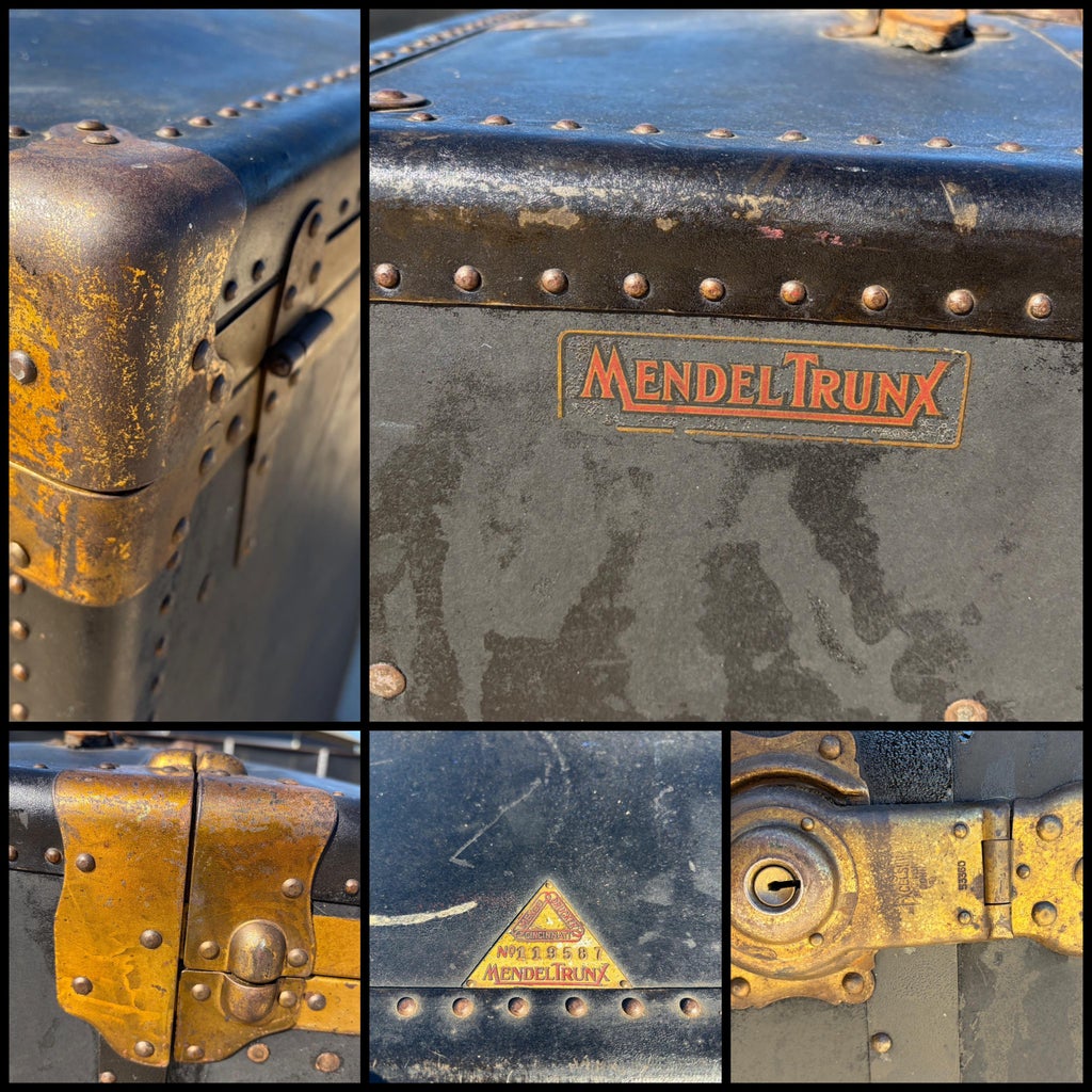 Early 20th Century Mendel Trunk | Chairish