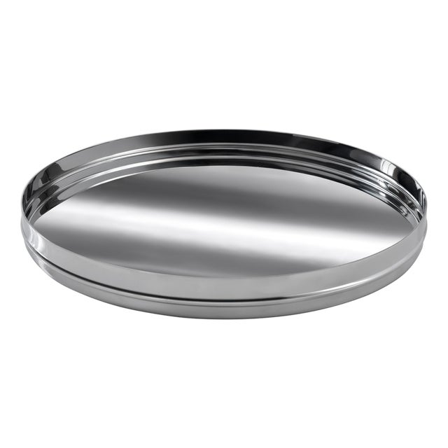 Mulberry Stainless Steel Round Tray For Sale