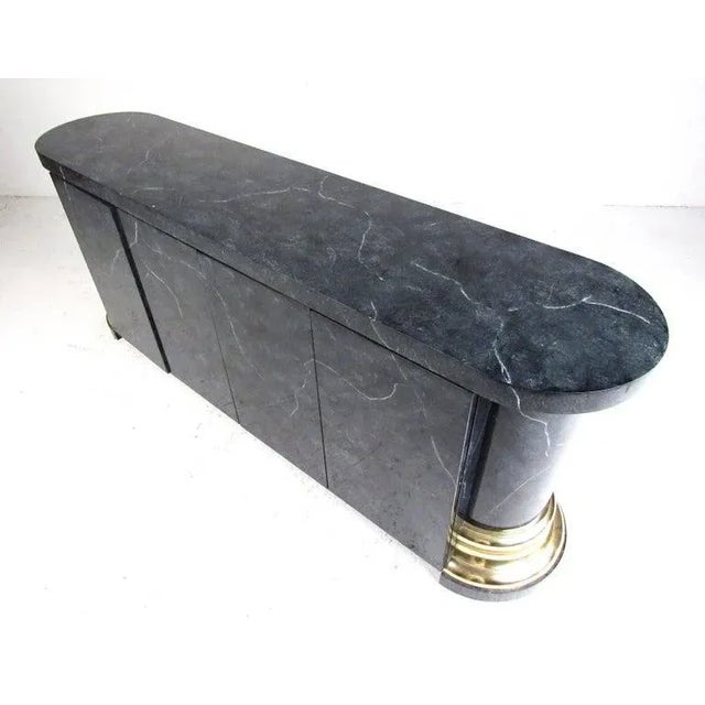 Mid-Century Modern Vintage Modern Decorator Style Sideboard For Sale - Image 3 of 13