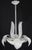 Art Deco Elegant Art Deco Barovier E Toso Chandelier, Murano Glass, 1950s For Sale - Image 3 of 12
