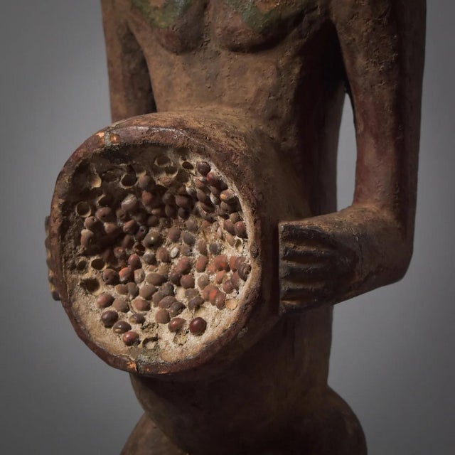 African Early 20th Century Mama Mangam Female Fetish Figurine Nigeria For Sale - Image 3 of 11