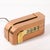 Art Deco Lawson Model P-40 "Zephyr" Streamlined Copper & Brass Electric Clock For Sale - Image 9 of 10