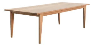 Alma Dining Table in Oak, Made to Order by Petersen Antiques