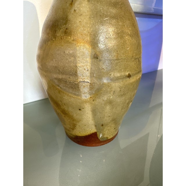 Enameled Stoneware Vase by Justin Dutel from Atelier De La Borne For Sale - Image 3 of 6