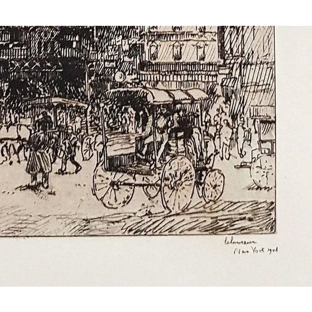 New York, Courtland Street 1908 For Sale - Image 3 of 4