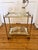 Hollywood Regency Bar Cart in Brass, 1950s For Sale - Image 9 of 15