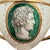 Vintage Ugo Zaccagnini Italian Neoclassical Urns With Faux Malachite Cartouches - A Pair For Sale In Los Angeles - Image 6 of 15