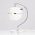Mid-Century Modern Mid Century Globe Desk Table Lamp After Reggiani Chrome Plastic 1970s For Sale - Image 3 of 9