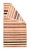 This rustic Kellegi (long rug) shows an array of medium-width monochrome stripes in rust, chocolate, ecru and straw, in a...
