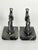 15th Century & Earlier Bookends with Brass Birds and Marble Bases, 19th Century, Set of 2 For Sale - Image 5 of 11