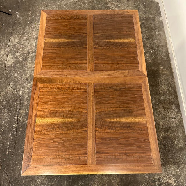 Baker Furniture Company Michael Taylor for Baker Restored Dining Table For Sale - Image 4 of 12