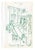 Green ink on paper by New York artist Myriam Cahn (1933-2018). Salmagundi Club named an award after her in 2019. Signed...