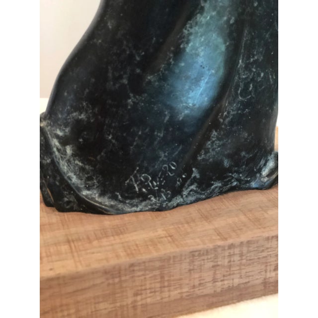 Contemporary Early 20th Century Sculpture of Woman and Child For Sale - Image 3 of 12