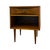 Vintage Mid Century Modern Walnut Nightstand With Open Cubby & Drawer For Sale - Image 10 of 10