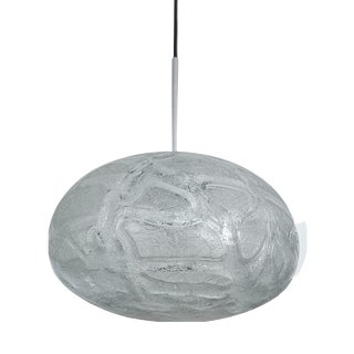 Vintage Murano Glass Pendant Light by Doria, 1970s For Sale