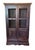 1940s Teak Spindle Front Bird Cage Storage Cabinet For Sale - Image 9 of 9