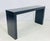 Black Modern Cerused Black Oak Console Table in the Style of B&b Italia For Sale - Image 8 of 16