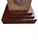 Vintage Grand Tour style marble obelisk. Features a carved white marble tower mounted on a specimen plinth with a multi-...