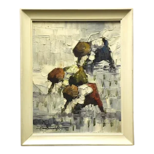 Mid Century Abstract Painting