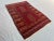 Red Vintage Turkmen Parda Hand-Knotted Wool Rug – Tribal Design, Soft Nomadic Weave Rug For Sale - Image 8 of 10