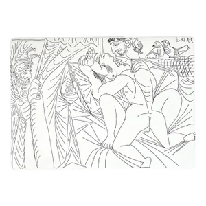 Picasso Gravure Apollinaire Les Onze Mille Verges 6