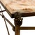 Modern 1950s Schumacher French Algerian Onyx & Brass Coffee Table, 73.25" X 32.25" For Sale - Image 3 of 6