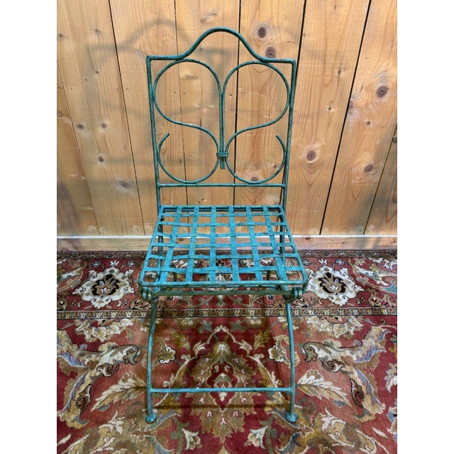 Period: 20th century Style: Modern Art Condition: Perfect condition Material: Wrought iron Length: 40Width: 40Height:...