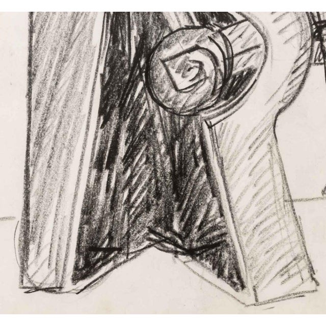 Contemporary Seymour Lipton Sculpture Study Sketch, 1964 For Sale - Image 3 of 5
