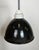 Industrial Factory Wall Lamp with Black Enamel Shade, 1960s For Sale - Image 9 of 16