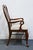 Wood Bassett Furniture Solid Cherry Traditional Queen Anne Style Dining Arm Chair 4270-594 For Sale - Image 7 of 10