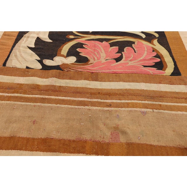 Late 19th Century Late 19th Century French Aubusson Rug, 05'10 X 11'05 For Sale - Image 5 of 10