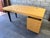 Postmodern Leon Rosen for Pace Collection “Boca” Executive Desk in Birdseye Maple For Sale - Image 3 of 15