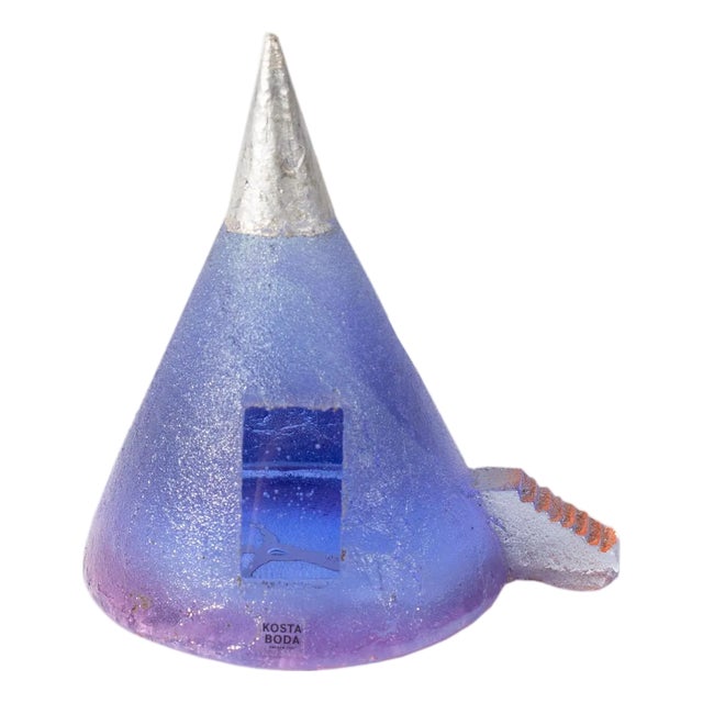 Kosta Boda “Shelter” Glass Tipi by Bertil Vallien For Sale