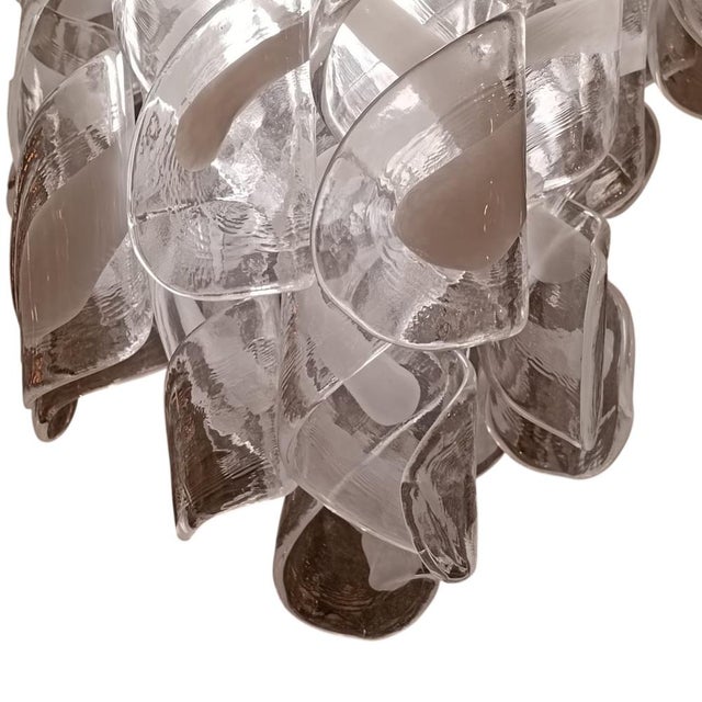 1970s Transparent Pendant Lamp, 1960s For Sale - Image 5 of 6