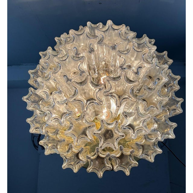 Mid-Century Modern German Chandelier from Limburg, 1970s For Sale - Image 11 of 18